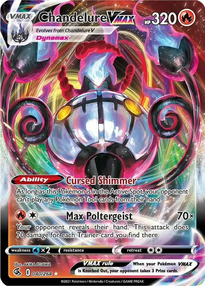 Chandelure VMAX, Fusion Strike 40/264