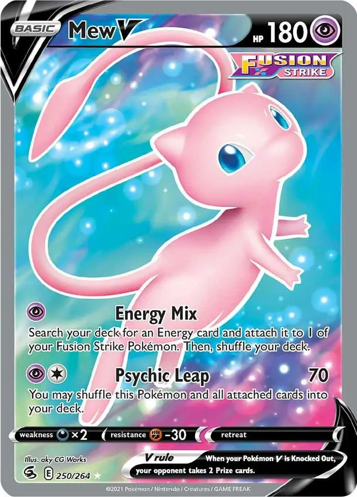 Mew V, Fusion Strike 250/264