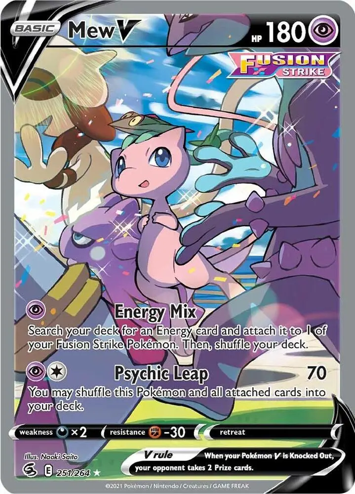 Mew V, Fusion Strike 251/264