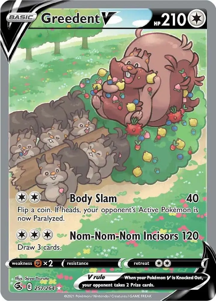 Greedent V, Fusion Strike 257/264