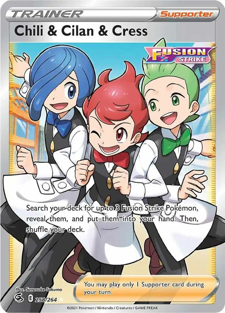 Chili & Cilan & Cress, Fusion Strike 258/264