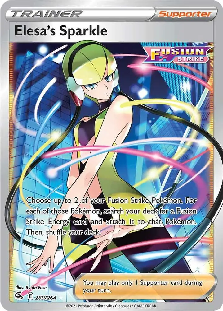 Elesa's Sparkle, Fusion Strike 260/264