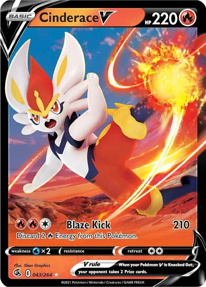 Cinderace V, Fusion Strike 43/264