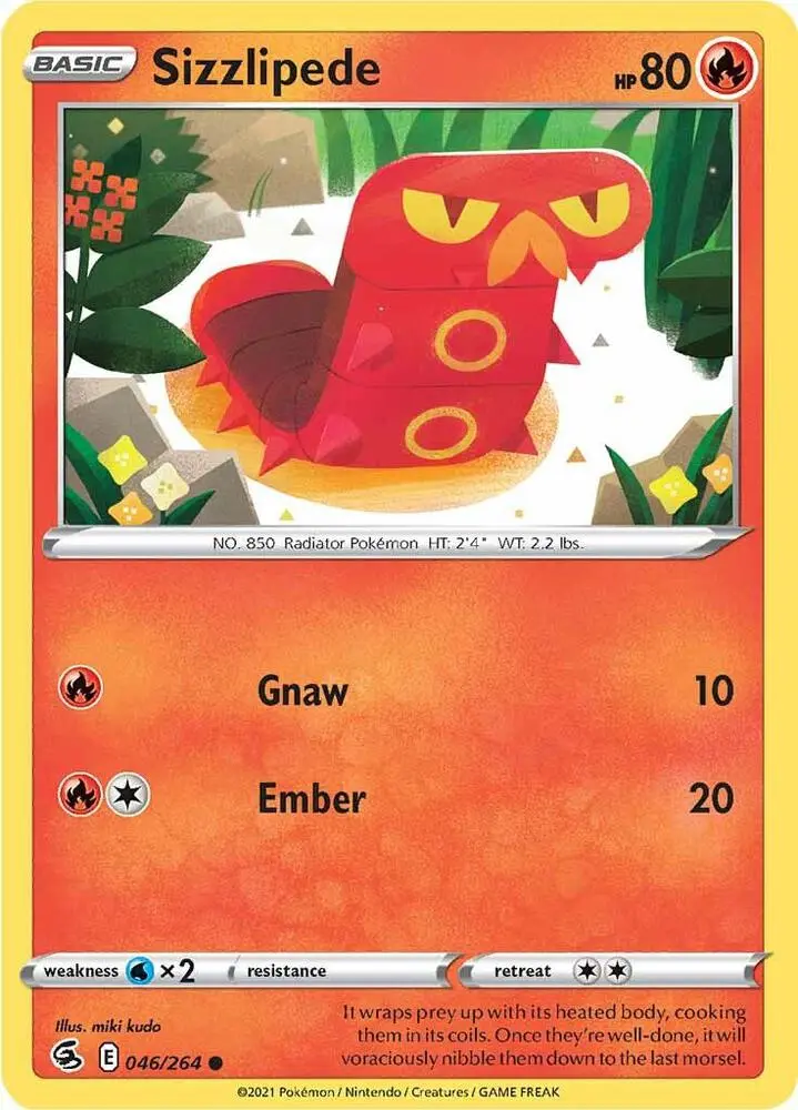 Sizzlipede, Fusion Strike 46/264
