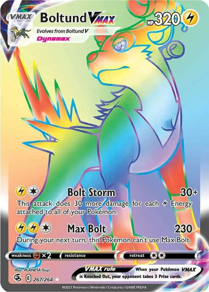 Boltund VMAX, Fusion Strike 267/264