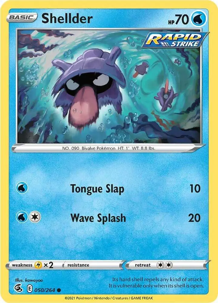 Shellder, Fusion Strike 50/264