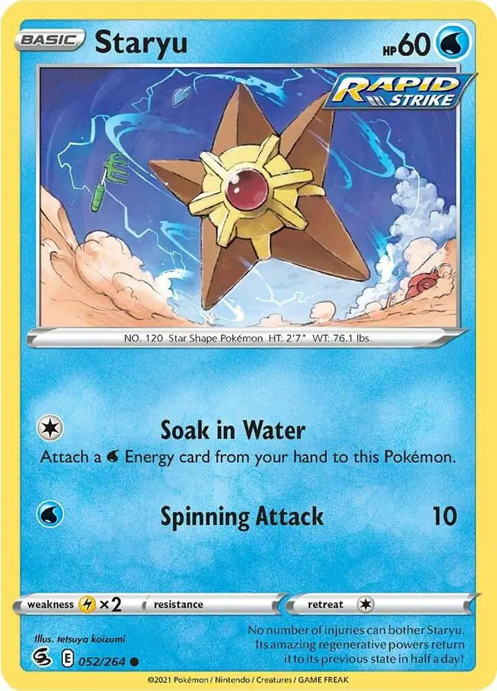 Staryu, Fusion Strike 52/264