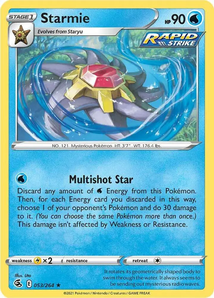 Starmie, Fusion Strike 53/264