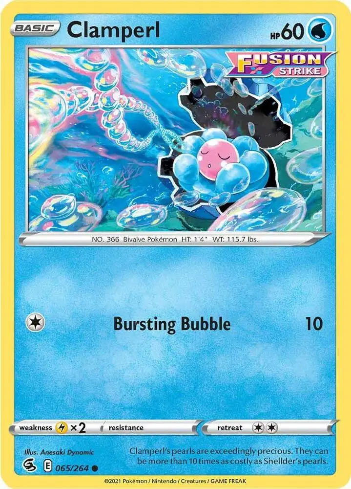 Clamperl, Fusion Strike 65/264