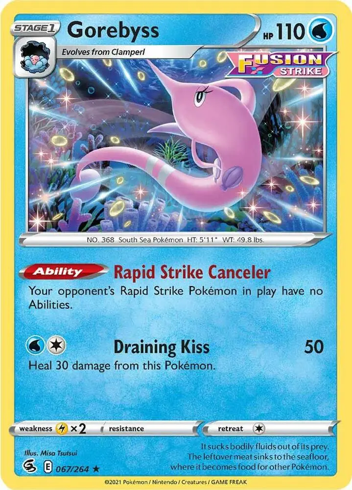 Gorebyss, Fusion Strike 67/264