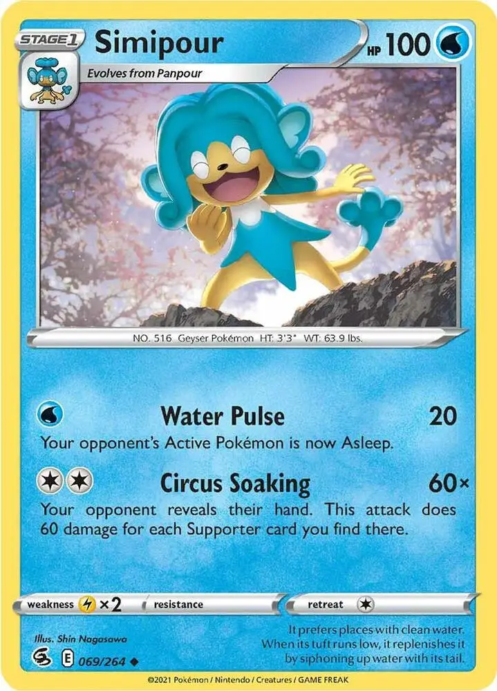 Simipour, Fusion Strike 69/264