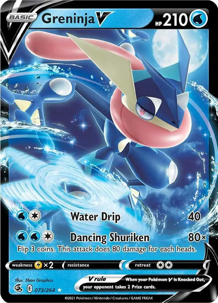 Greninja V, Fusion Strike 73/264