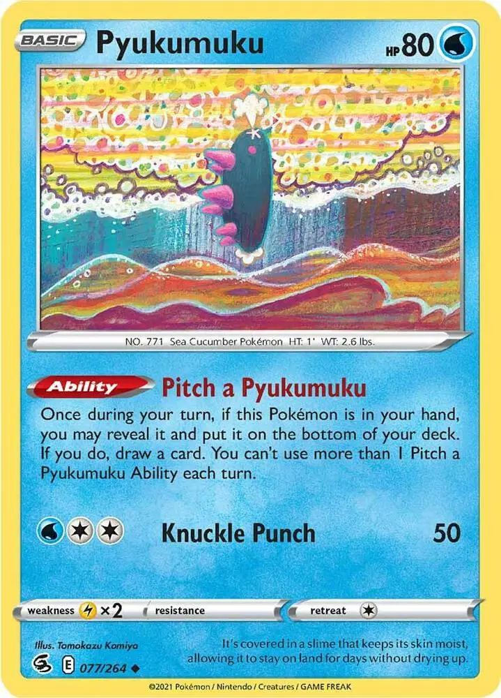 Pyukumuku, Fusion Strike 77/264