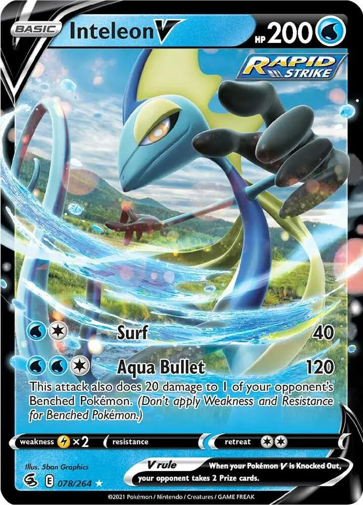 Inteleon V, Fusion Strike 78/264