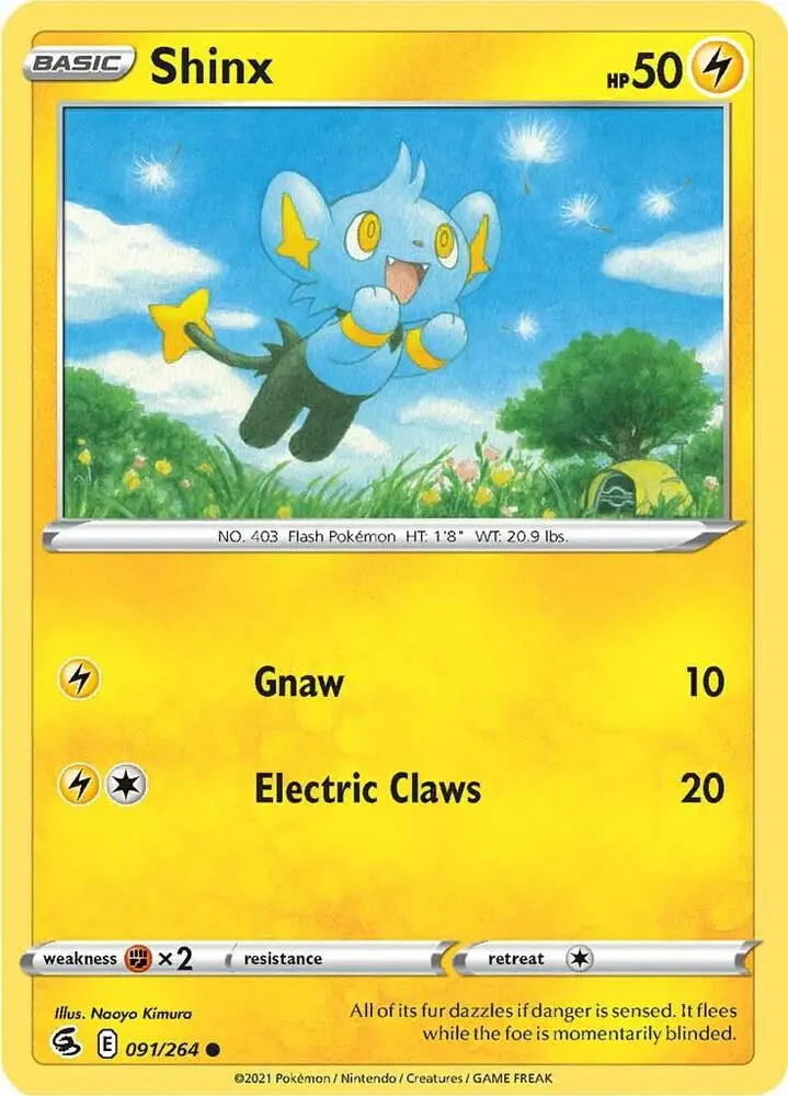 Shinx, Fusion Strike 91/264