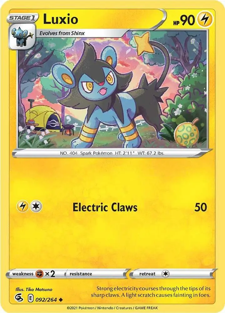 Luxio, Fusion Strike 92/264