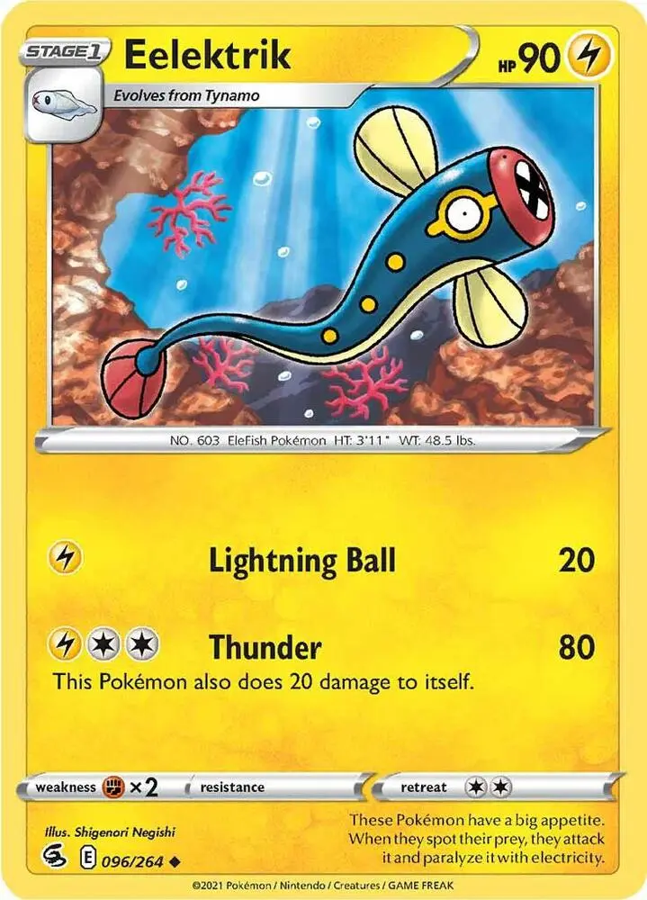 Eelektrik, Fusion Strike 96/264