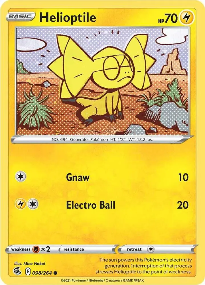 Helioptile, Fusion Strike 98/264