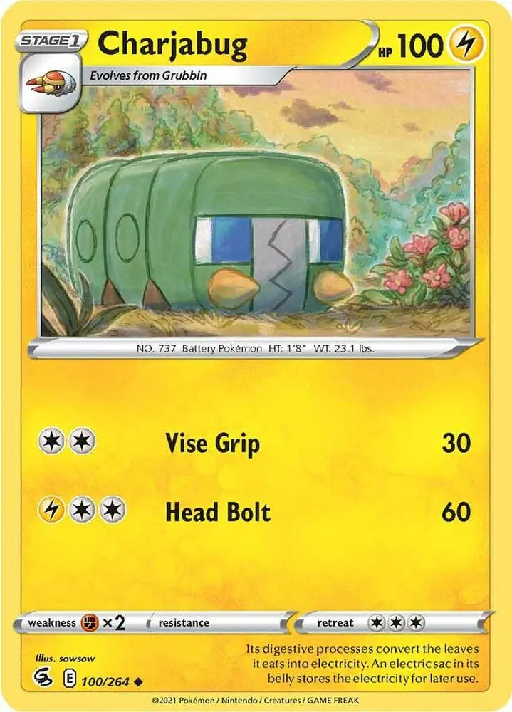 Charjabug, Fusion Strike 100/264