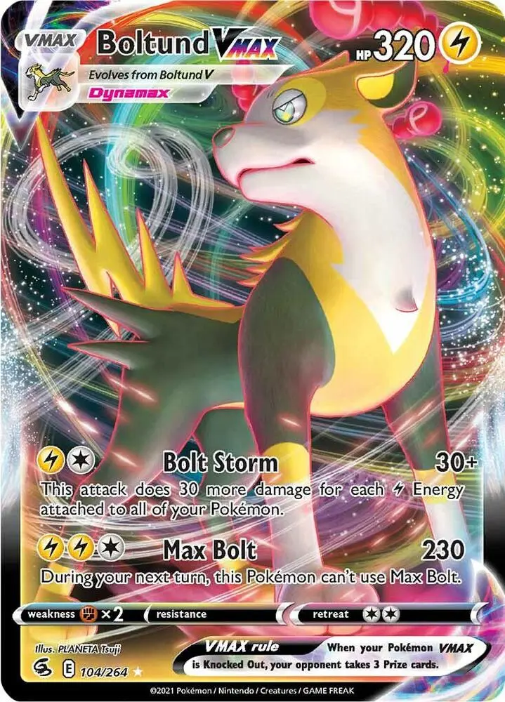 Boltund VMAX, Fusion Strike 104/264