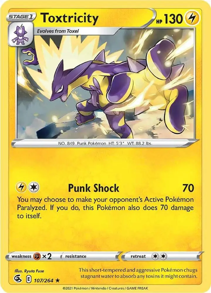 Toxtricity, Fusion Strike 107/264