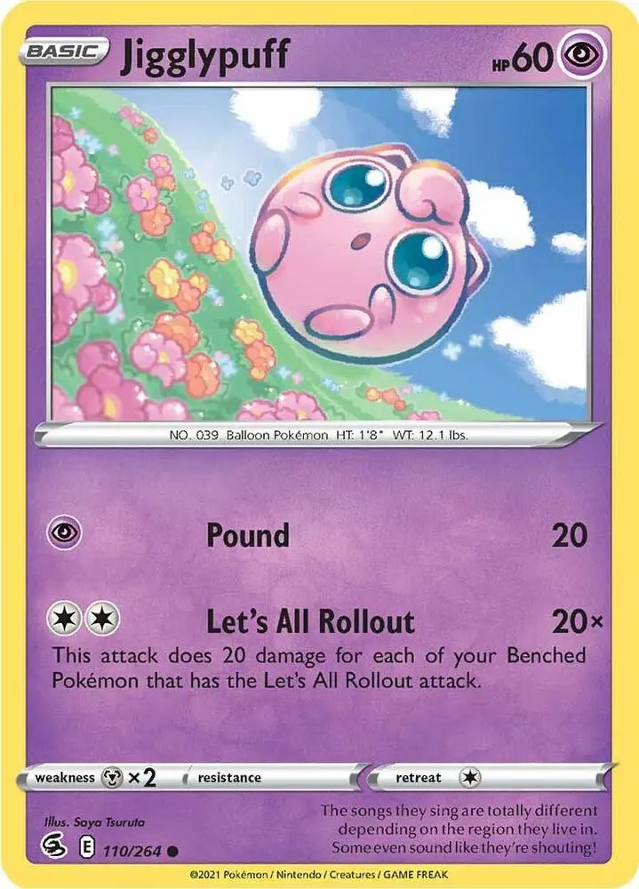 Jigglypuff, Fusion Strike 110/264