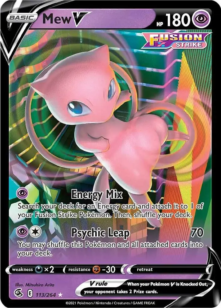 Mew V, Fusion Strike 113/264