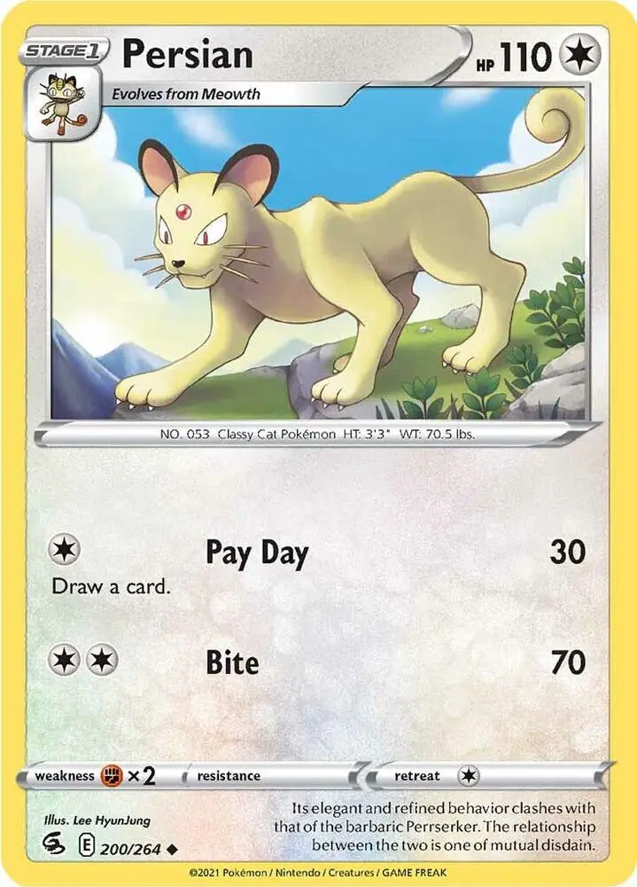 Persian, Fusion Strike 200/264