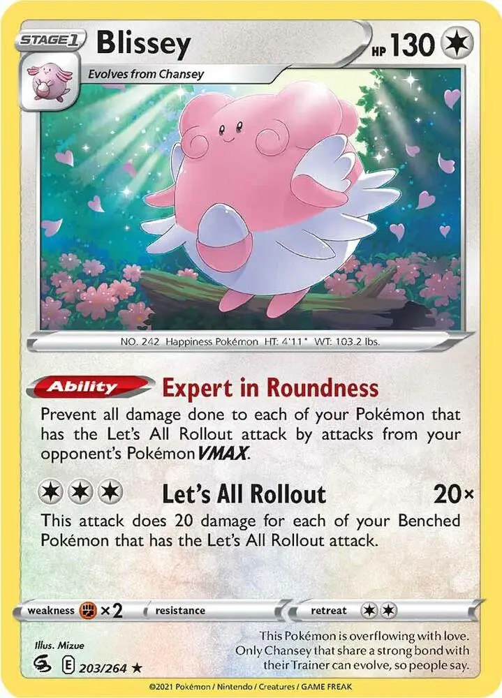 Blissey, Fusion Strike 203/264