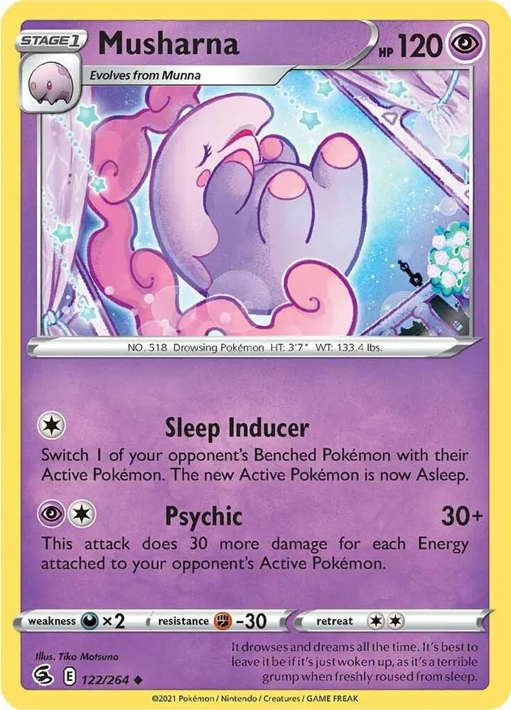 Musharna, Fusion Strike 122/264