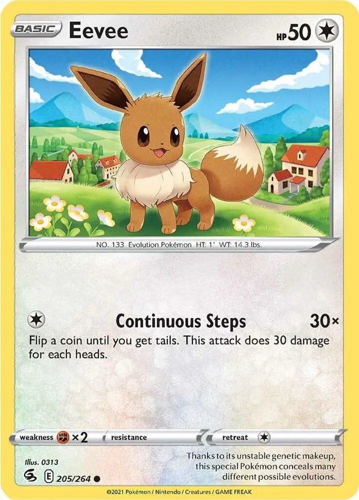 Eevee, Fusion Strike 205/264