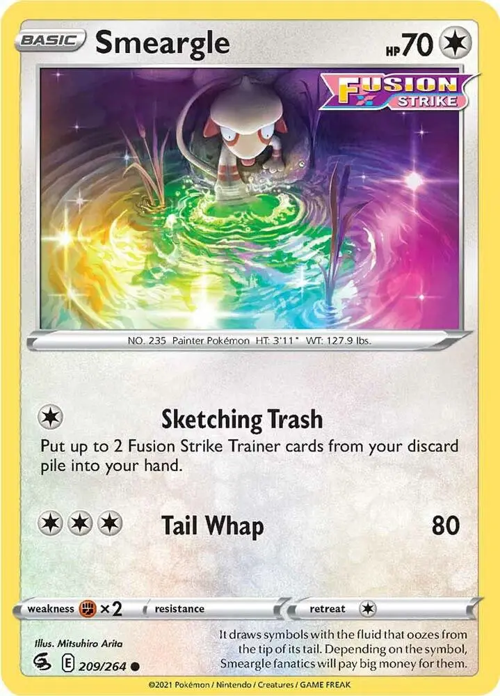 Smeargle, Fusion Strike 209/264