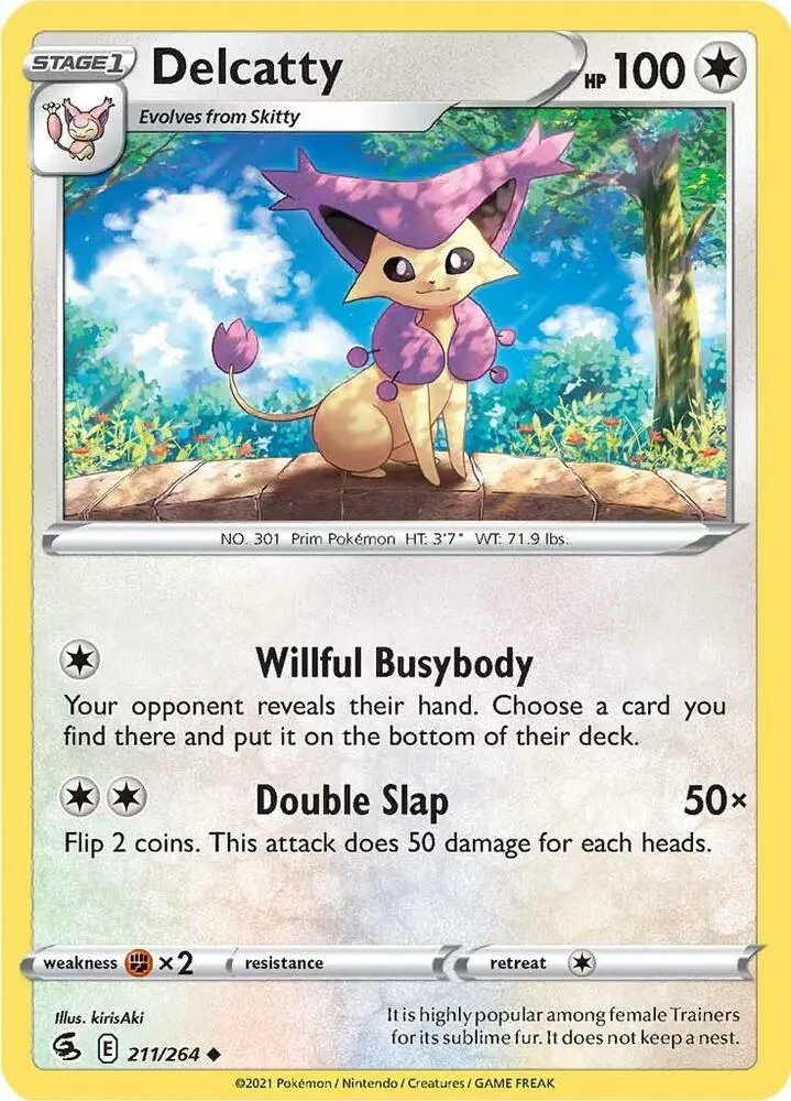 Delcatty, Fusion Strike 211/264