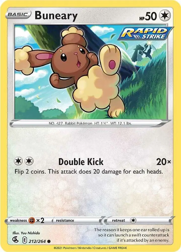 Buneary, Fusion Strike 212/264