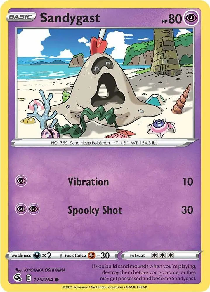 Sandygast, Fusion Strike 125/264