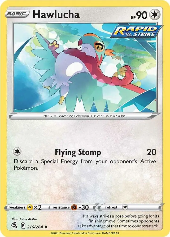 Hawlucha, Fusion Strike 216/264