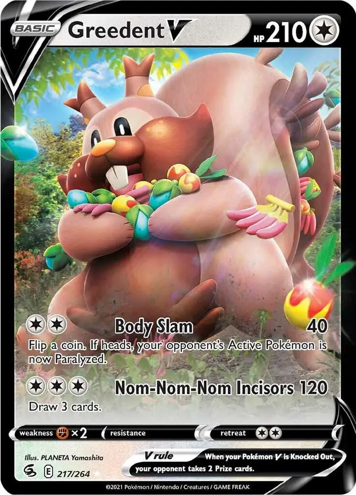 Greedent V, Fusion Strike 217/264