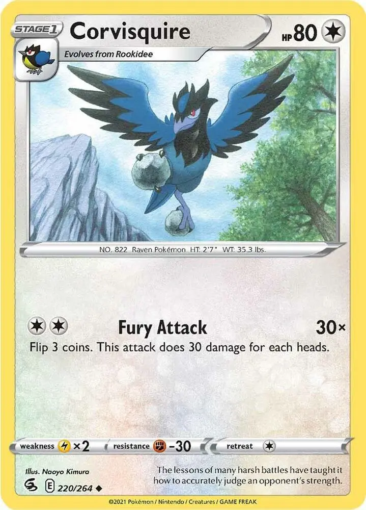 Corvisquire, Fusion Strike 220/264