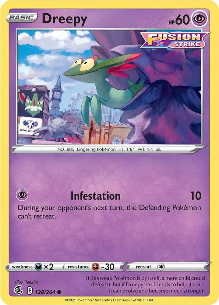 Dreepy, Fusion Strike 128/264