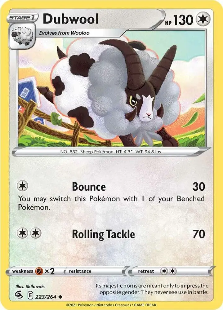 Dubwool, Fusion Strike 223/264