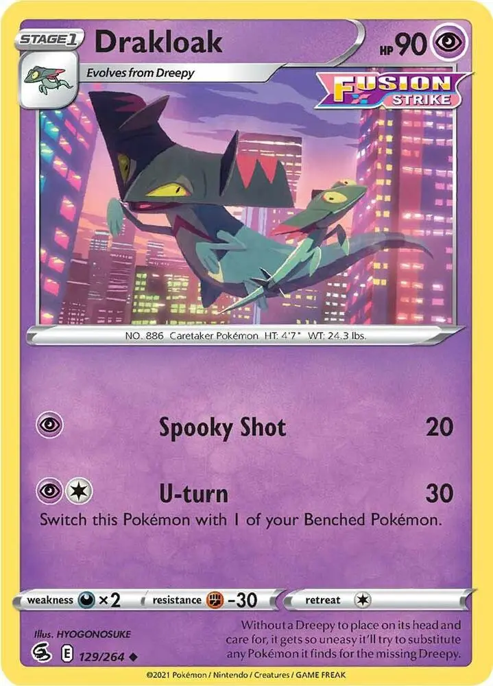 Drakloak, Fusion Strike 129/264