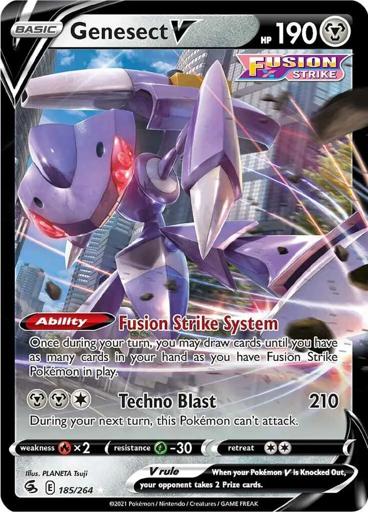 Genesect V, Fusion Strike 185/264