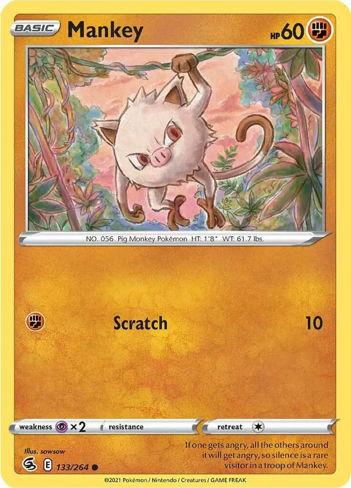 Mankey, Fusion Strike 133/264