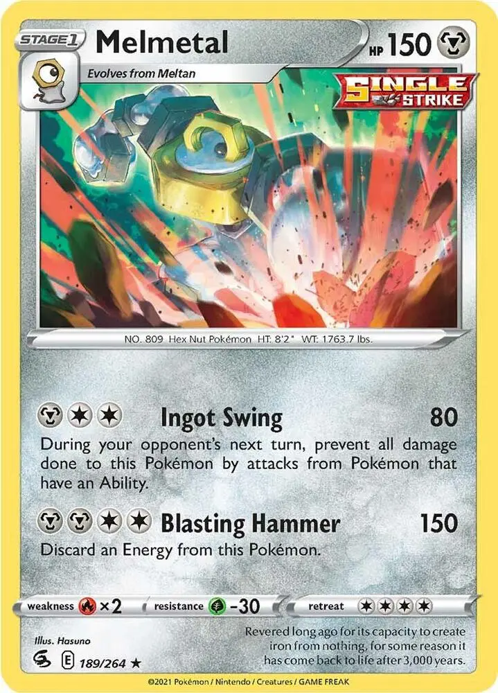 Melmetal, Fusion Strike 189/264