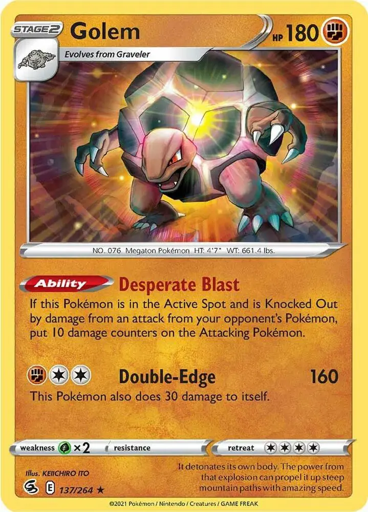 Golem, Fusion Strike 137/264