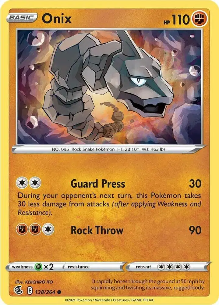 Onix, Fusion Strike 138/264