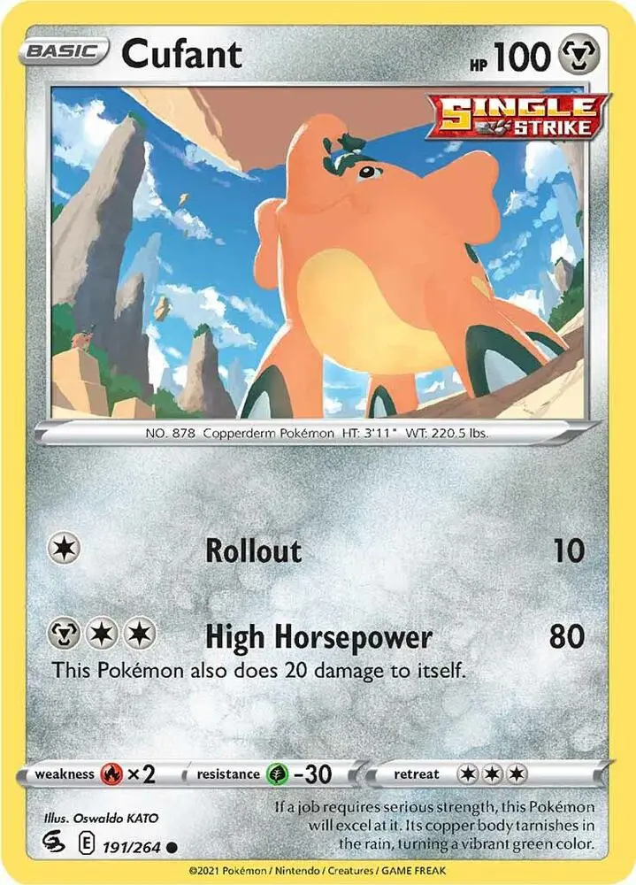 Cufant, Fusion Strike 191/264