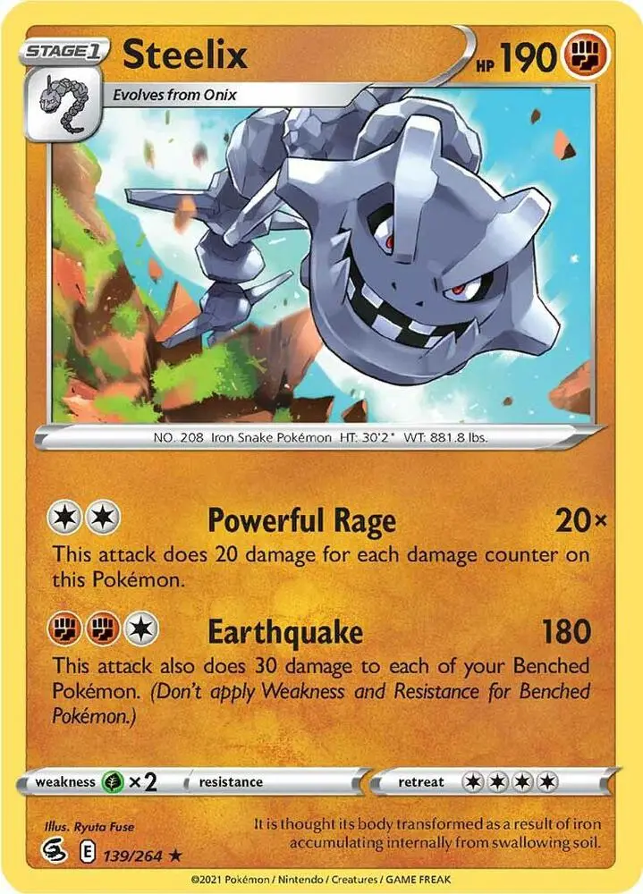 Steelix, Fusion Strike 139/264