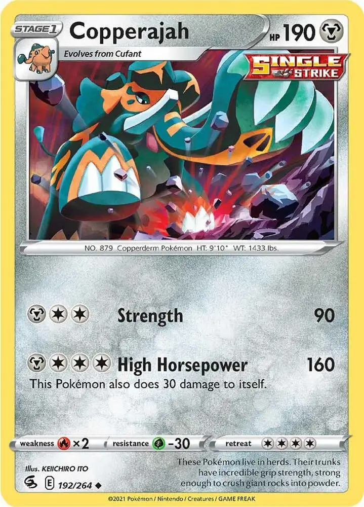 Copperajah, Fusion Strike 192/264