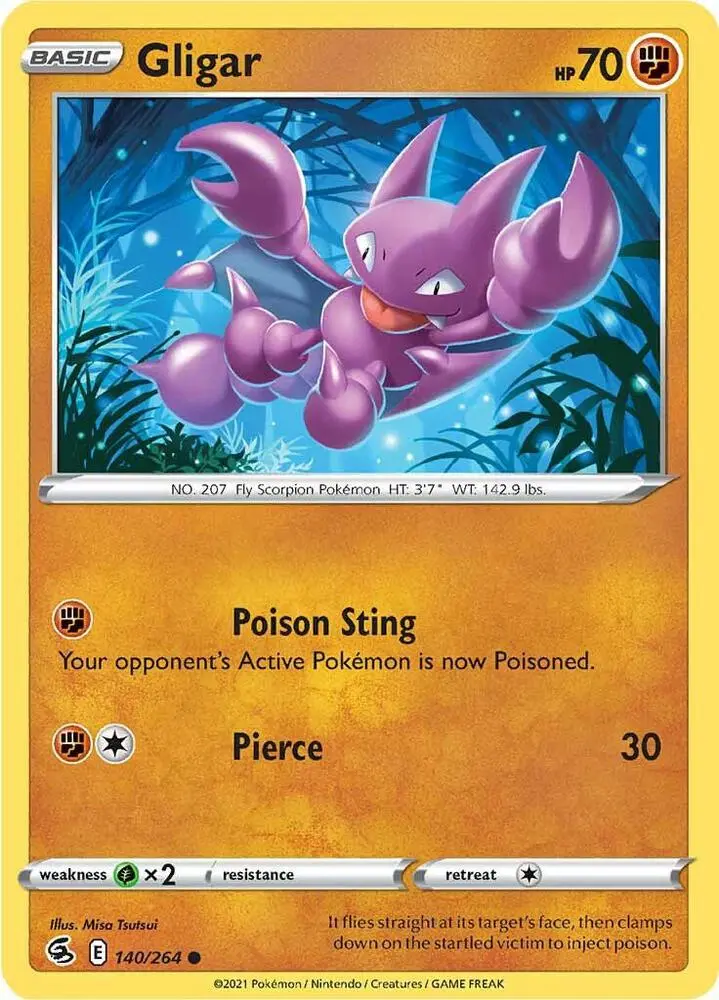 Gligar, Fusion Strike 140/264